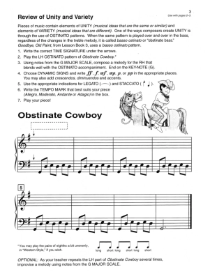 Alfred\'s Basic Piano Library: Composition Book 3 - Piano - Book
