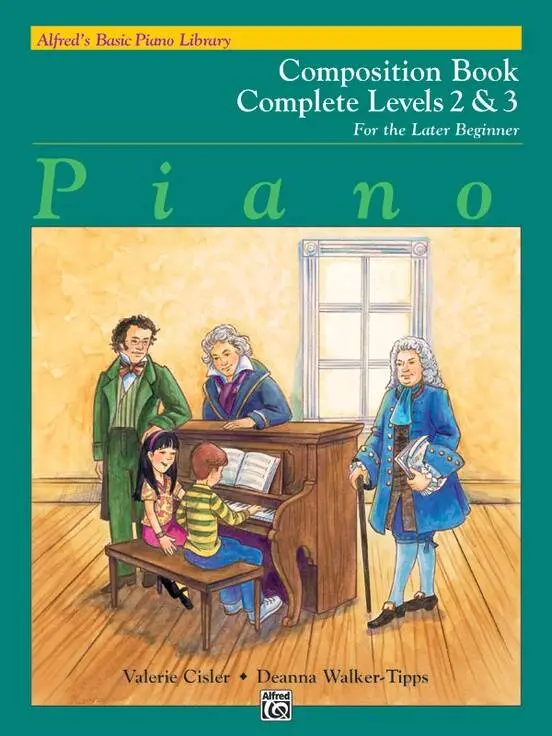 Alfred\'s Basic Piano Library: Composition Book Complete 2 & 3 - Piano - Book