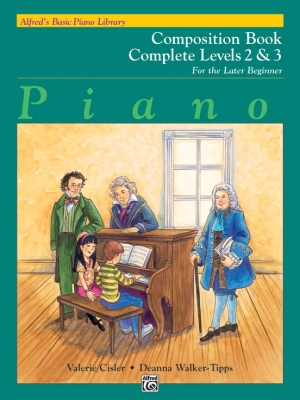 Alfred Publishing - Alfreds Basic Piano Library: Composition Book Complete 2 & 3 - Piano - Book