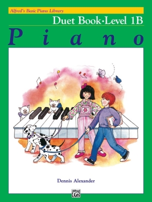 Alfred Publishing - Alfreds Basic Piano Library: Duet Book 1B - Alexander - Piano Duets (1 Piano, 4 Hands) - Book