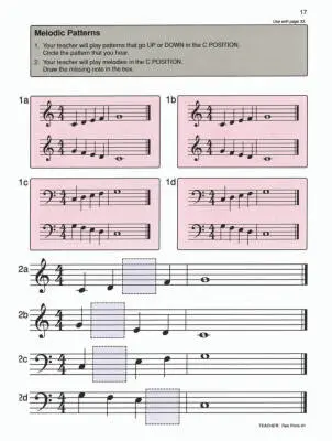 Alfred\'s Basic Piano Library: Ear Training Book 1A - Piano - Book