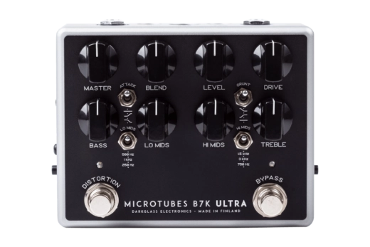 B7K V2  Ultra Microtubes Overdrive Pedal with AUX Input