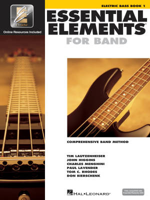 Hal Leonard - Essential Elements for Band Book 1 - Electric Bass - Book/Media Online (EEi)