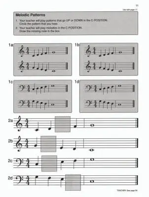 Alfred\'s Basic Piano Library: Ear Training Book Complete 1 (1A/1B) - Piano - Book