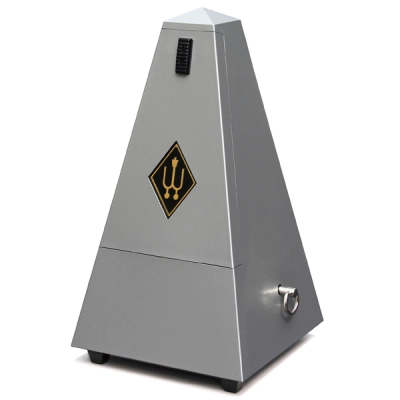 Designer Series Plastic Maelzel Metronome - Light Silver