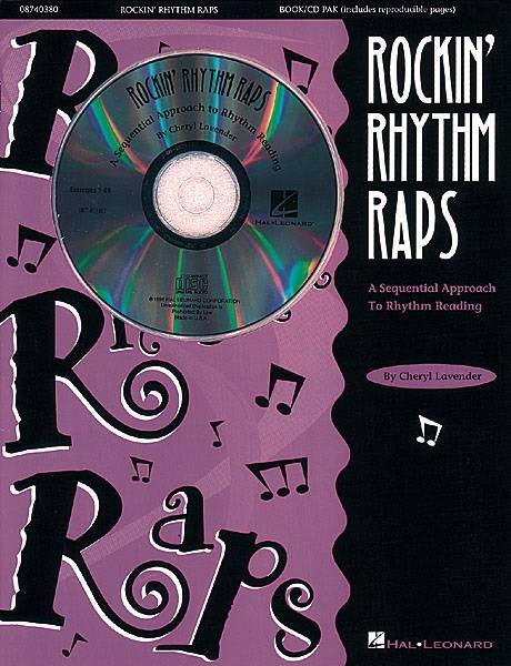 Rockin\' Rhythm Raps - A Sequential Approach to Rhythm Reading (Resource) - Lavender - Book/CD