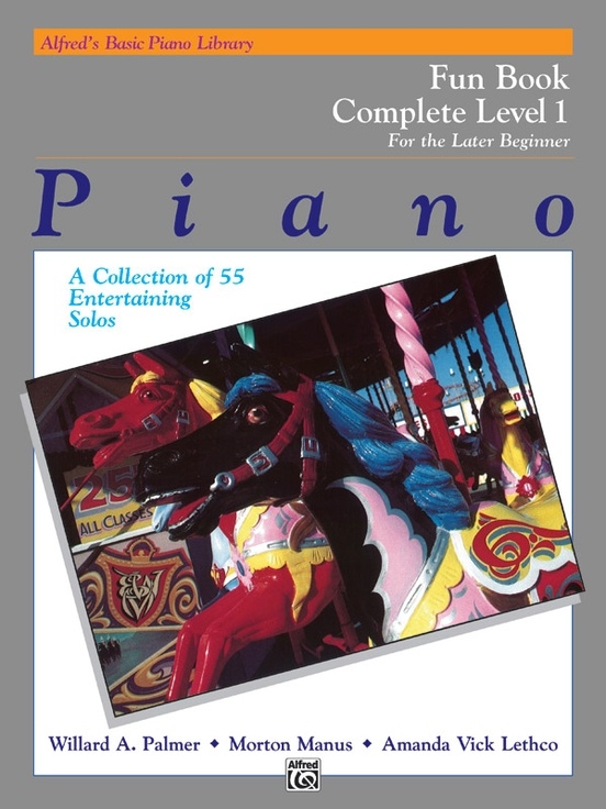 Alfred\'s Basic Piano Library: Fun Book Complete 1 (1A/1B) - Piano - Book