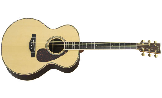 Yamaha - LJ56 Custom ARE II Medium Jumbo Acoustic Guitar with Case