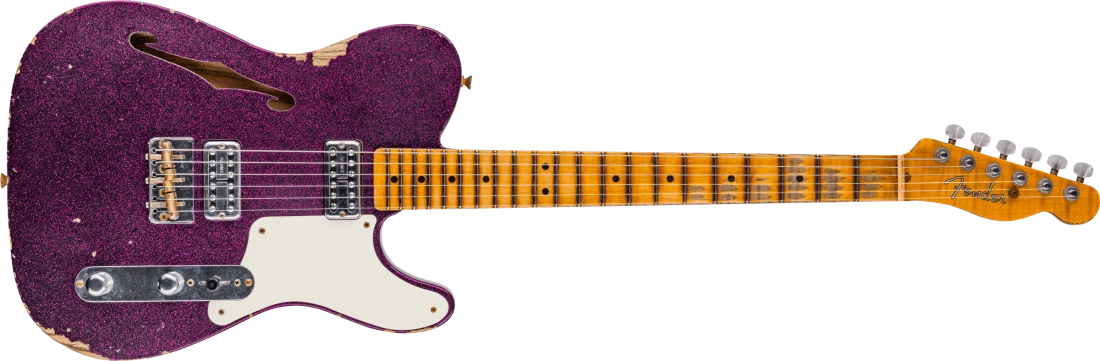 Limited Edition Caballo Tono Ligero Relic, Maple Neck - Aged Magenta Sparkle