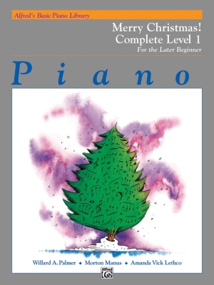 Alfred Publishing - Alfreds Basic Piano Library: Merry Christmas! Complete Book 1 (1A/1B) - Piano - Book