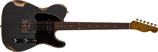 Fender Custom Shop - Limited Edition HS Telecaster Custom Relic, Rosewood Fingerboard - Aged Charcoal Frost Metallic