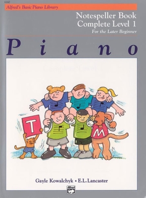 Alfred Publishing - Alfreds Basic Piano Library: Notespeller Book Complete 1 (1A/1B) - Kowalchyk/Lancaster - Piano - Book