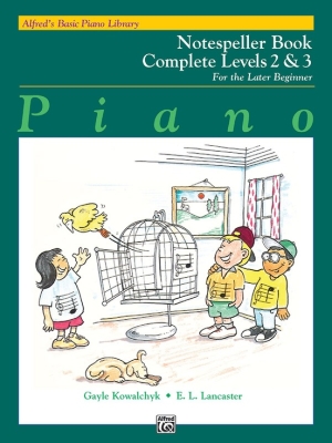 Alfred Publishing - Alfreds Basic Piano Library: Notespeller Book Complete 2 & 3 - Kowalchyk/Lancaster - Piano - Book