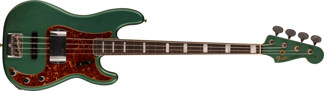 Limited Edition Precision Bass Special Journeyman Relic, Rosewood Fingerboard - Aged Sherwood Green Metallic