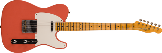 Fender Custom Shop - Limited Edition Tomatillo Telecaster Journeyman Relic, Maple Neck - Super Faded Aged Tahitian Coral