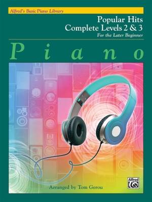 Alfred Publishing - Alfreds Basic Piano Library: Popular Hits Complete Levels 2 & 3 - Gerou - Piano - Book