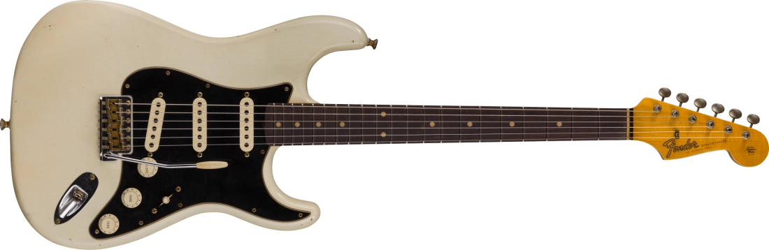 Postmodern Stratocaster Journeyman Relic, Rosewood Fingerboard - Aged Olympic White