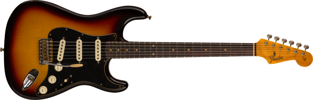 Postmodern Stratocaster Journeyman Relic, Rosewood Fingerboard - 3-Colour Suburst