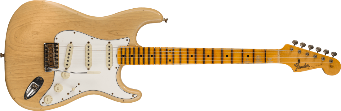 Postmodern Stratocaster Journeyman Relic, Maple Fingerboard - Natural Blonde