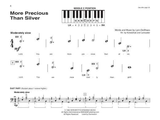 Alfred\'s Basic Piano Library: Praise Hits, Level 1A - Piano - Book