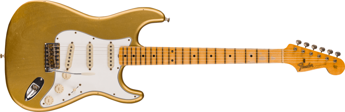 Postmodern Stratocaster Journeyman Relic, Maple Fingerboard - Aged Aztec Gold