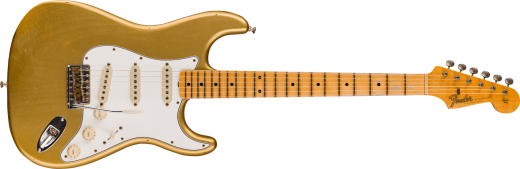 Fender Custom Shop - Postmodern Stratocaster Journeyman Relic, Maple Fingerboard - Aged Aztec Gold