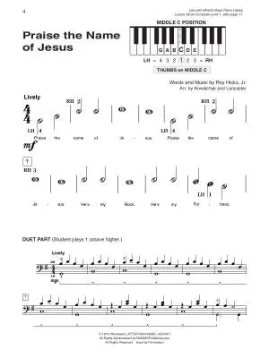 Alfred\'s Basic Piano Library: Praise Hits Complete Level 1 (1A/1B) - Piano - Book