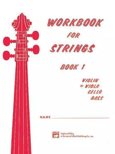 Workbook for Strings, Book 1