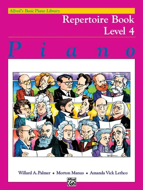 Alfred\'s Basic Piano Library: Repertoire Book 4 - Piano - Book