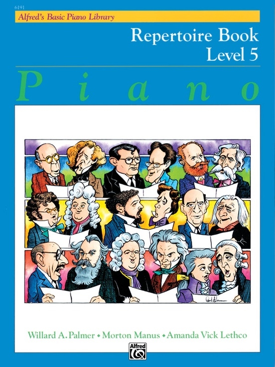 Alfred\'s Basic Piano Library: Repertoire Book 5 - Piano - Book