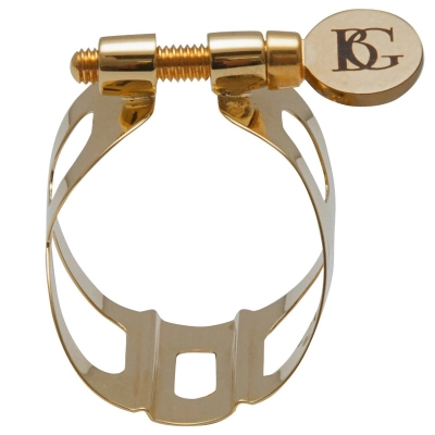 Alto Saxophone Ligature - Gold Lacquer