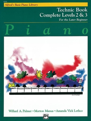 Alfred\'s Basic Piano Library: Technic Book Complete 2 & 3 - Palmer/Manus/Lethco - Piano - Book