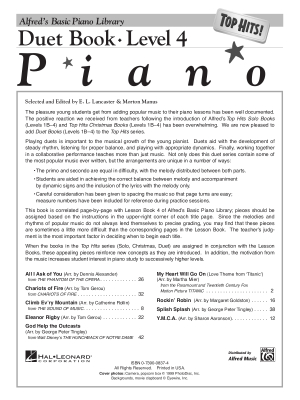 Alfred\'s Basic Piano Library: Top Hits! Duet Book 4 - Piano Duets (1 Piano, 4 Hands) - Book