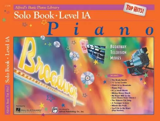 Alfred Publishing - Alfreds Basic Piano Library: Top Hits! Solo Book 1A - Lancaster/Manus - Piano - Book/CD