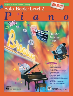 Alfred Publishing - Alfreds Basic Piano Library: Top Hits! Solo Book 2 - Lancaster/Manus - Piano - Book/CD