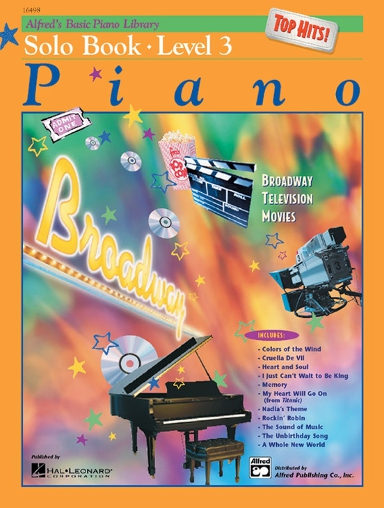 Alfred\'s Basic Piano Library: Top Hits! Solo Book 3 - Lancaster/Manus - Piano - Book/CD