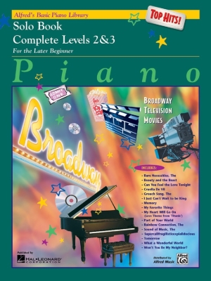 Alfred\'s Basic Piano Library: Top Hits! Solo Book Complete 2 & 3 - Lancaster/Manus - Piano - Book