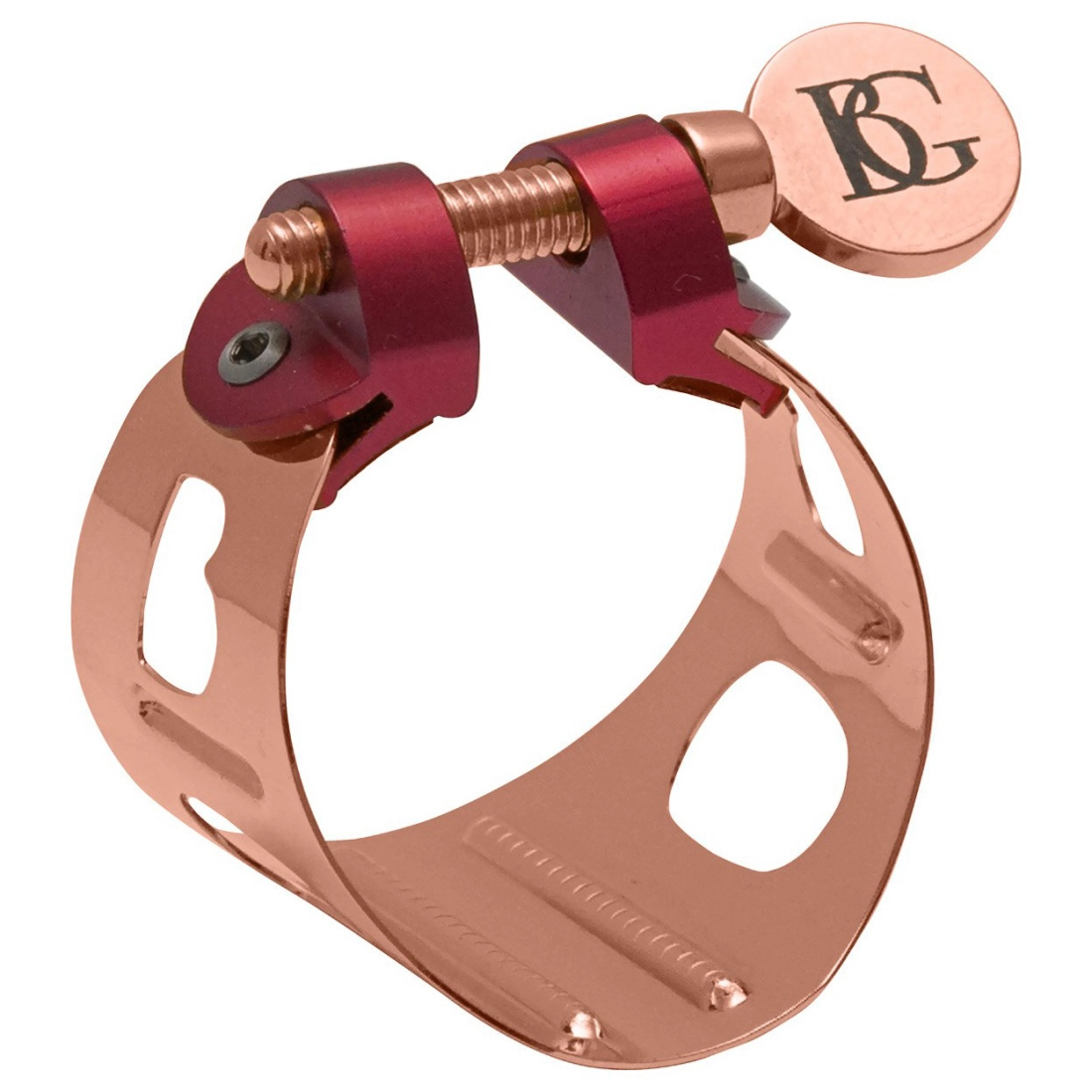 Duo Soprano Saxophone Ligature - Rose Gold