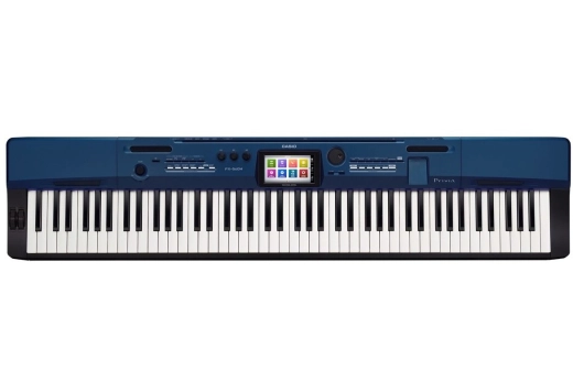 PX-560 Privia Series 88 Key Digital Piano with Touchscreen - Blue