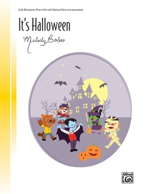 Alfred Publishing - Its Halloween Bober Piano Partition individuelle