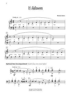 It\'s Halloween - Bober - Piano - Sheet Music