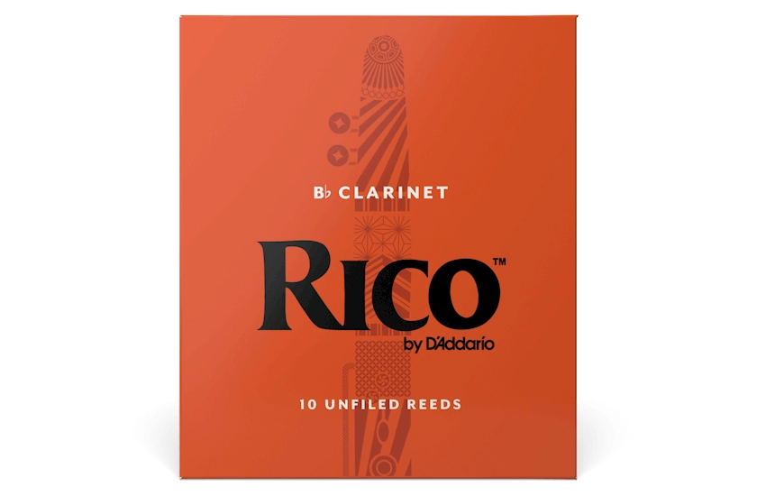 Rico by D\'Addario Bb Clarinet Reed 2.0 - 10 Pack