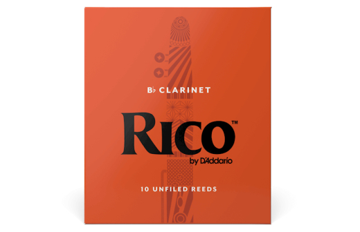 Rico by D\'Addario Bb Clarinet Reed 2.0 - 10 Pack