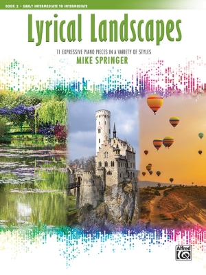 Alfred Publishing - Lyrical Landscapes, Book 2 - Springer - Piano - Book