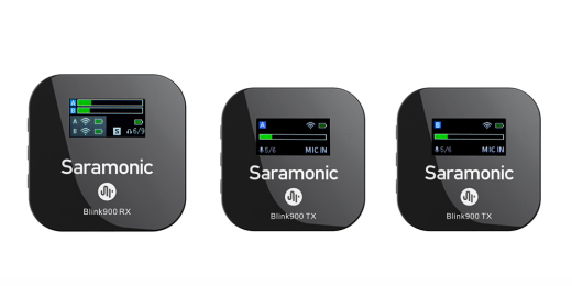Saramonic - Blink900 B2 2.4GHz Dual-Channel Wireless Microphone System