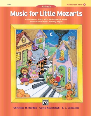 Alfred Publishing - Music for Little Mozarts: Halloween Fun! Book1 Piano Livre