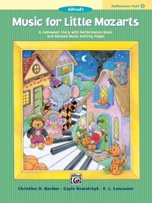 Alfred Publishing - Music for Little Mozarts: Halloween Fun! Book 2 - Piano - Book