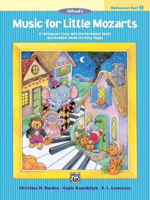 Alfred Publishing - Music for Little Mozarts: Halloween Fun! Book 3 - Piano - Book