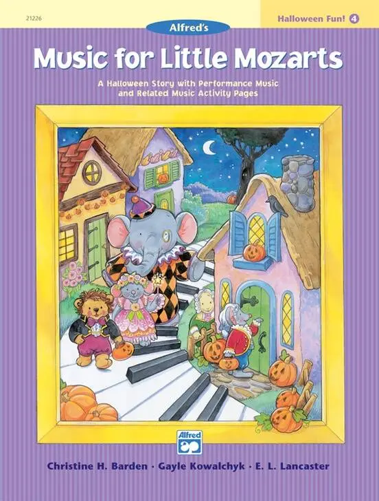 Music for Little Mozarts: Halloween Fun! Book 4 - Piano - Book