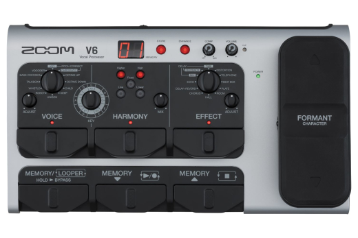 Zoom - V6 Multi Effects Vocal Processor